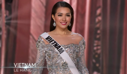 Những hình ảnh đẹp của Lệ Hằng trong đêm thi bán kết Miss Universe